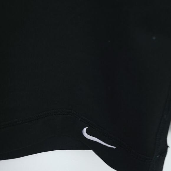 Nike Fit Dry Golf Small Men Black Long Sleeve Athletic Atleisure Mockneck Swoosh - Picture 2 of 5